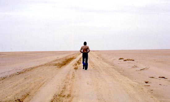 Tunisia - Passenger and friend Peletier, who would die crop dusting
